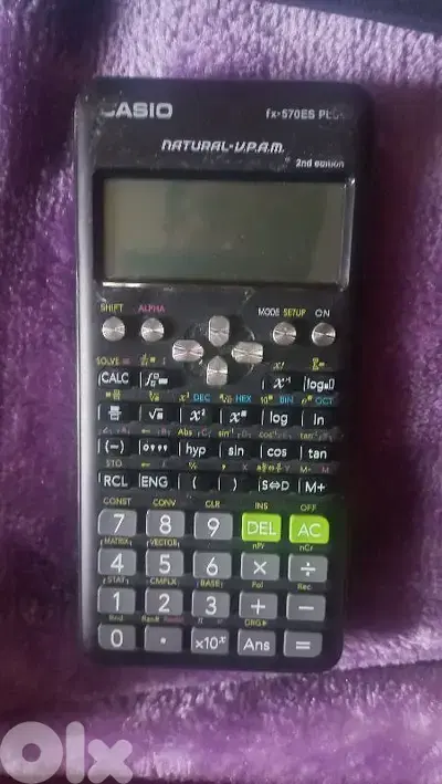 casio calculator fx-570ES plus with cover
