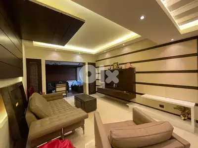 250 SQM Furnished Apartment in Sahel Alma + 200 SQM Garden & Sea View