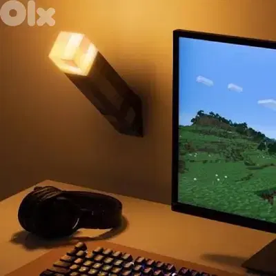 Minecraft torch light