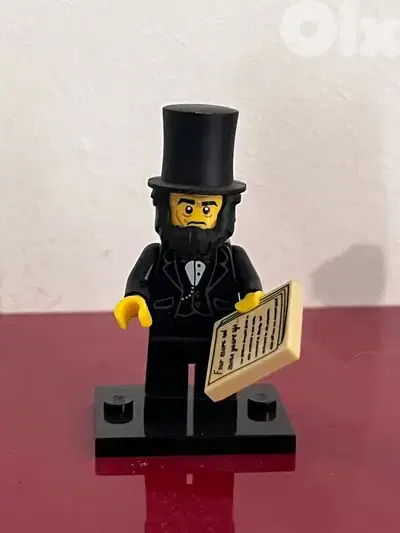 LEGO Abraham Lincoln from Lego movie Minifigures