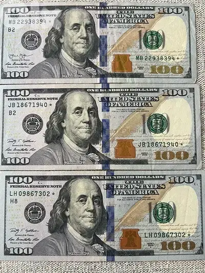 100$ star notes