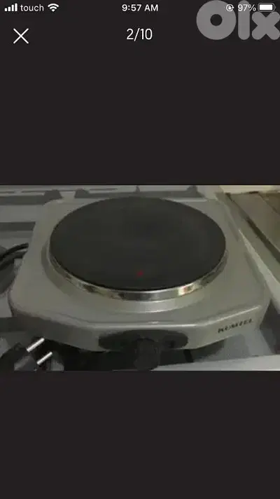 electric stove