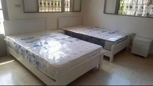 تختين مفرد ونص مع فرش جديدة من المعمل بافضل الاسعار