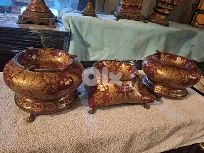 طقم منافض بورسولان سافر ايطالي عدد٣