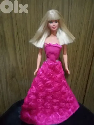 Very VELVET Barbie Mattel98 rare great doll in similar dress+shoes=35