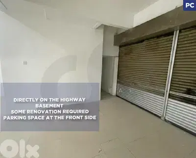 Directly on the highway ,commercial space,Zgharta/ زغرتا REF#PC133324