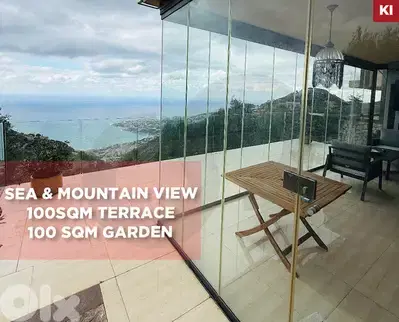terrace, gardem, sea, mountain view, storage,Ghosta/غوسطا REF#KI133409