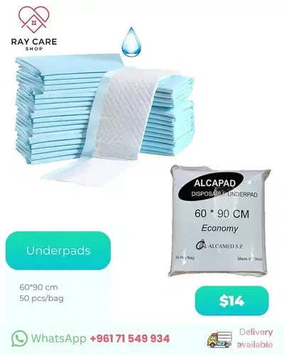 Underpad 60*90 high quality اندرباد للمريض
