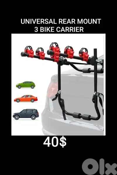 bike rack for 3 bikes (brand new)