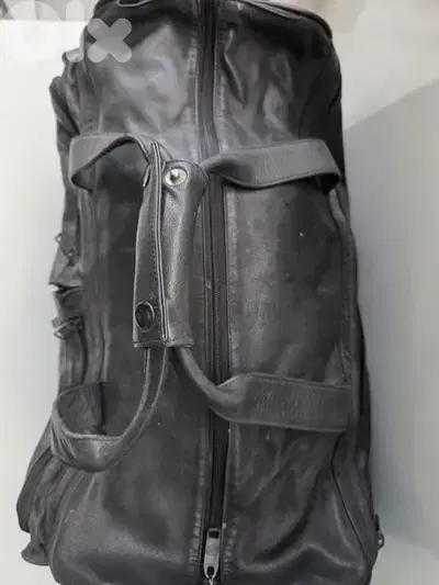 A rare real leather bag bargain price