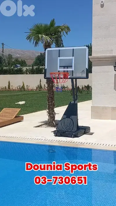 movable basketball hoop