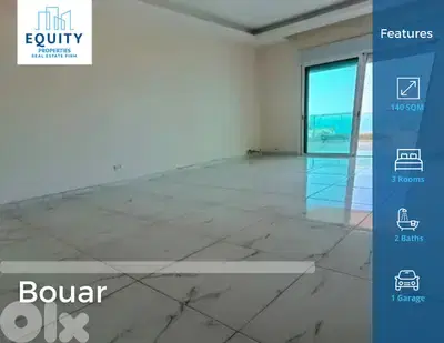 140 SQM Apartment For Rent In Bouar شقة للإيجار #HS20099