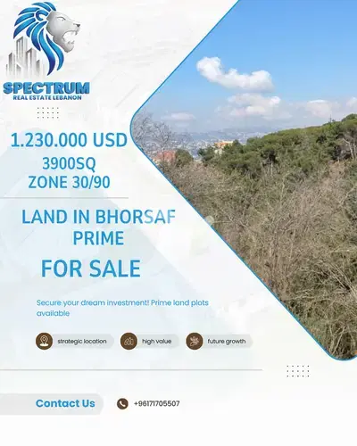 3900Sq | ZONE 30/90 | LAND IN BHORSAF | OPEN VIEW, (BK-157)