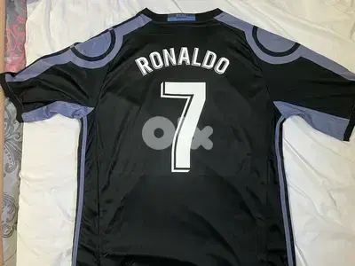 Real Madrid ronaldo 7 2017 away adidas shirt