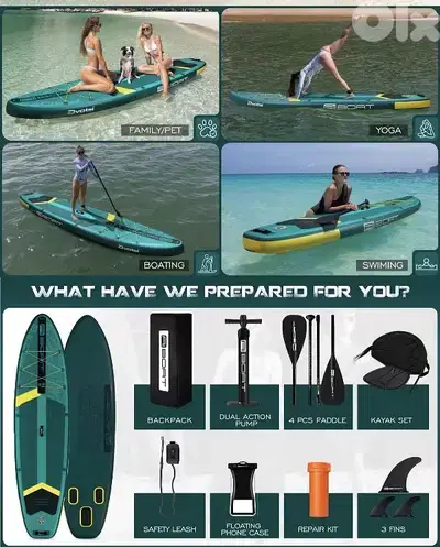 SUP board paddle board new paddle boat surfing board حسكة