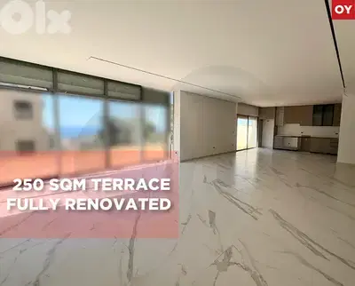 250 SQM Terrace , Fully renovated , Rabweh /ربوة REF#OY133698 250 SQM Terrace , Fully renovated , Rabweh /ربوة REF#OY133698