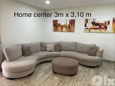 C Shape sectional sofa