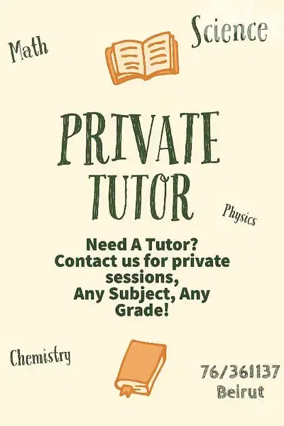 Leçons Particulières / Private Tutor (in person or online)