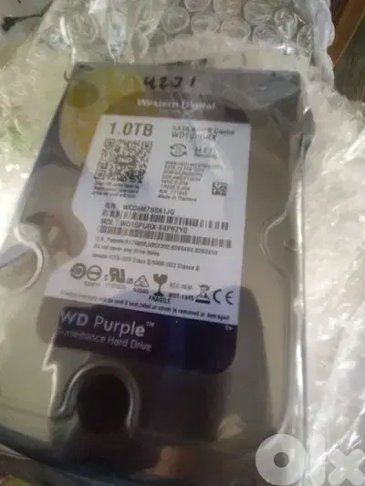 new WD hard drive Surveillance DVR 3.5 purple