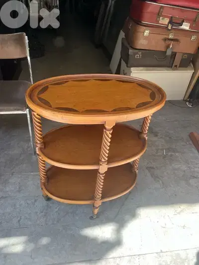 frensh table trolly antique ترولي عرباي طاولة فرنسية مميزة جداا روعة