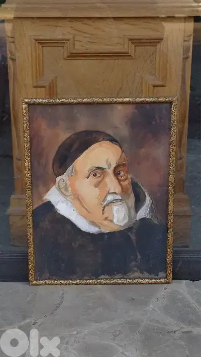 لوحة رسم زيتي اوروبية