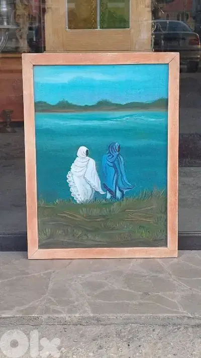 لوحة رسم زيتي اوروبية