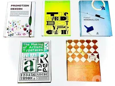 Graphic Design Books Collection (10 Books) – Excellent conditions.