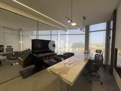 Luxurious furnished office for rent in Antelias MQFS2954 Sea View