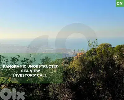 Panoramic unobstructed sea view , Ain Saadeh/عين سعاده REF#CN134066