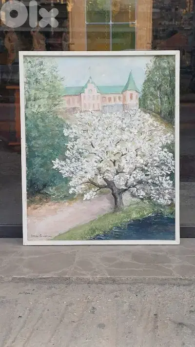 لوحة رسم زيتي اوروبية