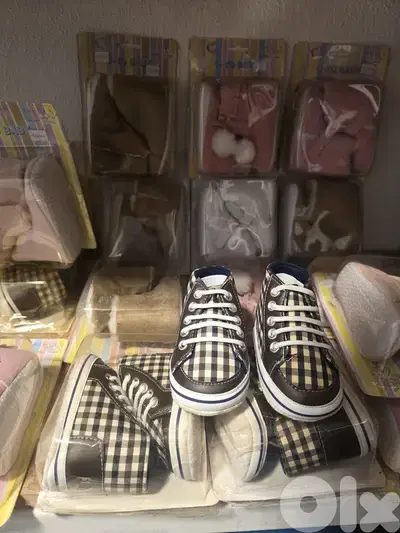 A selection of baby shoes