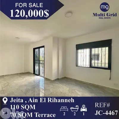 JC-4467 / Apartment for Sale in Jeita, شقة للبيع في جعيتا