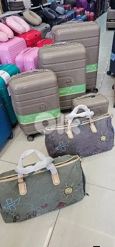 set travel bags luggage suitcases 8I-539-225