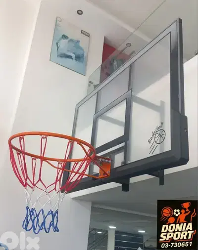 only 100$ basketball hoop mounted (Backboard 120x80cm)