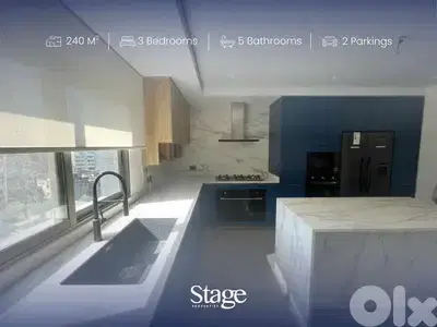 Luxury Sea View Apartment for Rent in Bayada | Brand New & Spacious