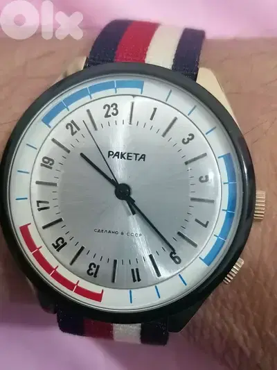 raketa marine watch soviet ussr made