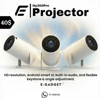 Hy300Pro Smart Projector