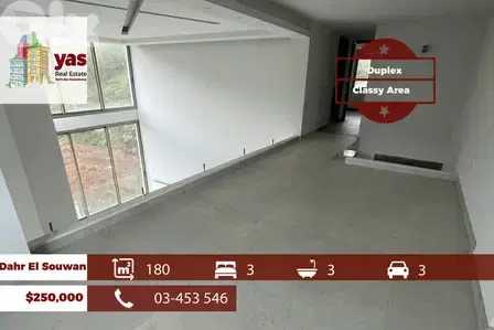 Dahr El Souwan 180m2 | Duplex | Brand New | Astonishing View | TCH