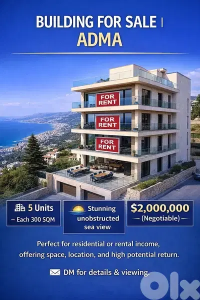 ADMA BUILDING FOR SALE GREAT INVESTMENT HIGH RETURN
