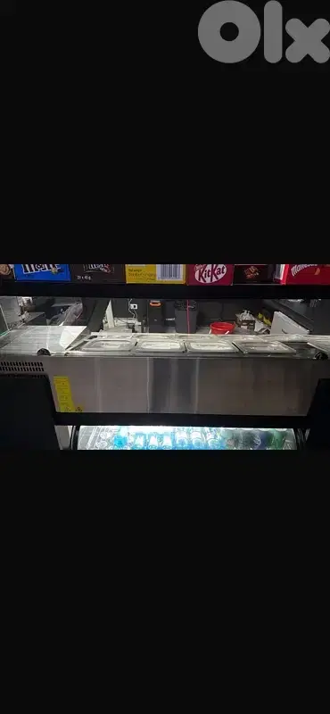 Sandwich display fridge