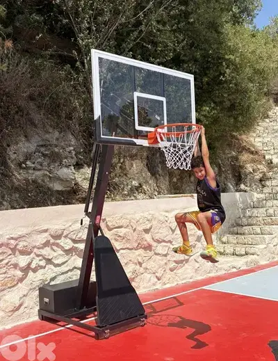only 499$ hoop basketball stand ( let's dunk)