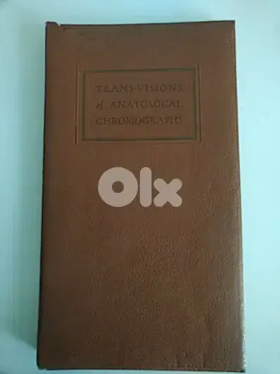 Very old book TransVisions of Anatomical Chromographs - Not Negotiable