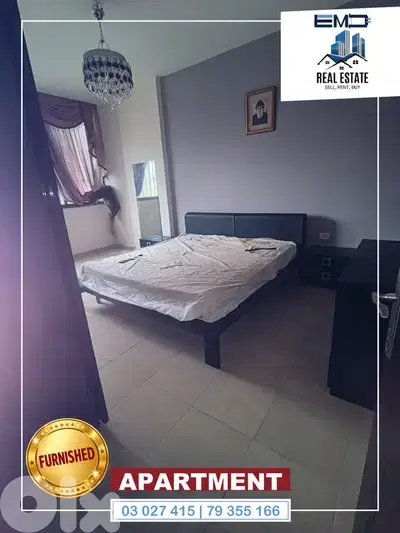 Semi Furnished Apartment for rent in Jdeideh شقة مفروشة للايجار جديدة