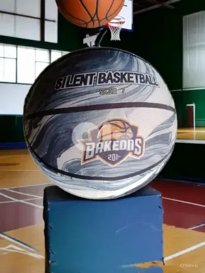 number 7 silent basketball