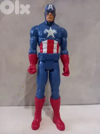 Captain America Figure Avengers Marvel Hasbro Titan Hero 30 cm