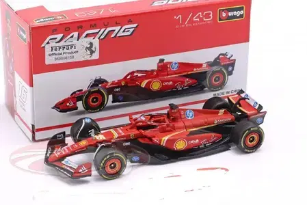 C. Leclerc Ferrari SF-24 #16(GP MONACO 2024) diecast car model 1;43