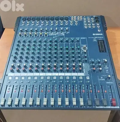yamaha mixer mg166cx original used like new