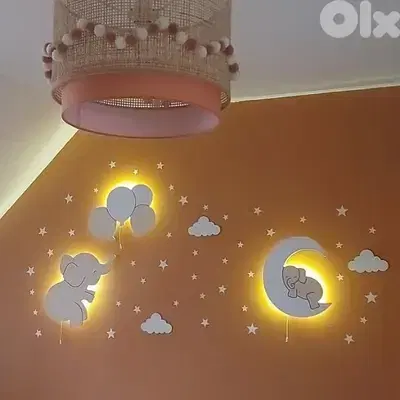 Wood Wall lights