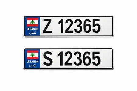 2 Special car Plate number
