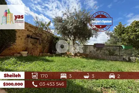 Sheileh 170m2 | 60m2 Garden | Designer’s Signature | Private Street |